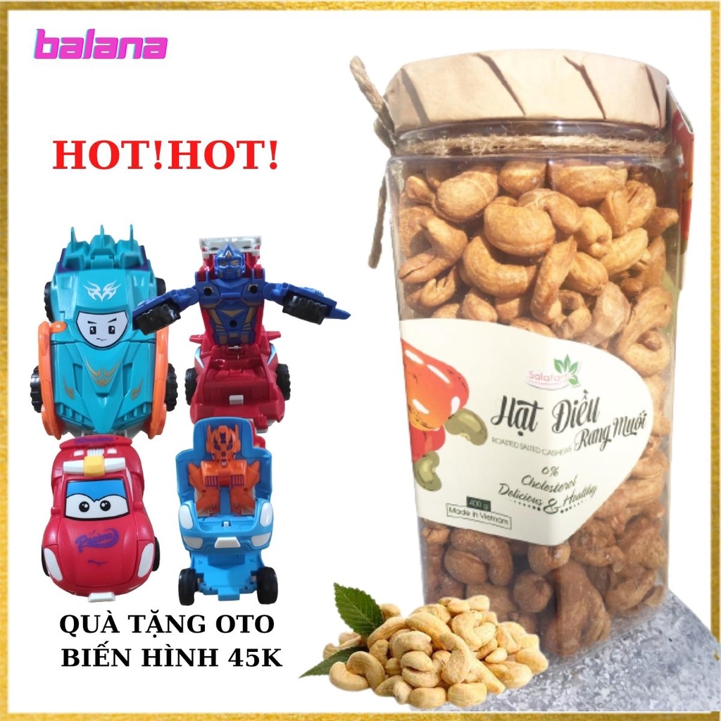Hạt Điều Rang Muối Bóc Vỏ,Hạt To Đều Loại A,Hàng Xuất Khẩu(salafood)