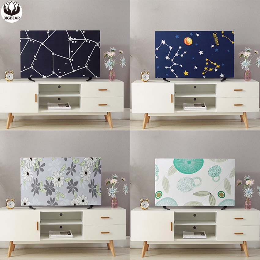 Vỏ bụi TV Đàn hồi 32 inch 43 inch 55 inch 50 inch 65 inch Treo TV Cover Vải