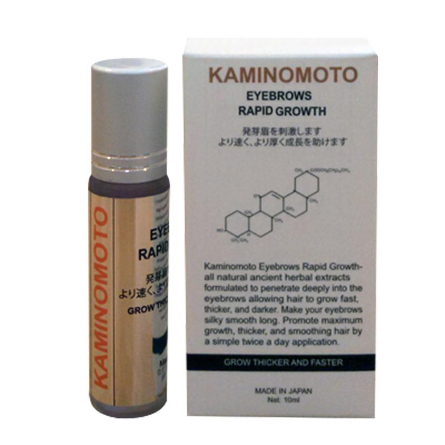 Serum kích thích mọc lông mày Kaminomoto Nhật Bản 10ml, thuốc mọc lông mày Kaminomoto cho nam nữ