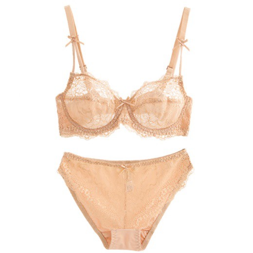 Bộ Đồ Lót Ren Mỏng Dây Quai Kép Đính Nơ Có Gọng Không Đệm Siêu Sexy Cho Nữ Lacy Bra - B03 | BigBuy360 - bigbuy360.vn