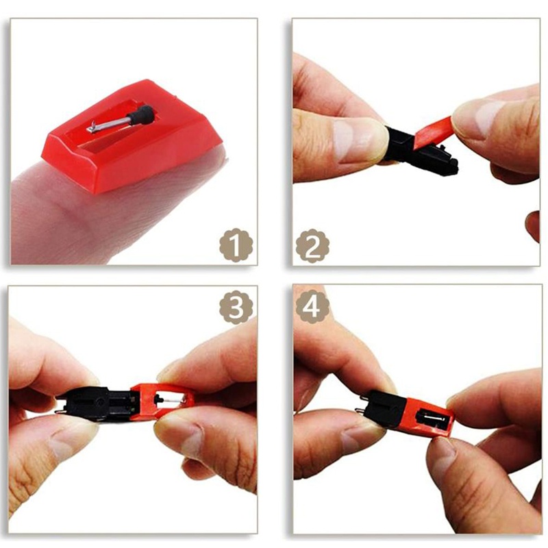 Set 2 Kim Thay Thế Cho Máy Nghe Nhạc Cảm Ứng Kim Cương