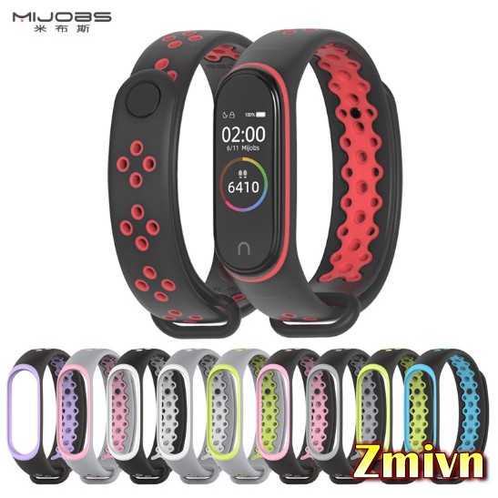 Dây nike thể thao Miband 3, Miband 4 chính hãng Mijobs