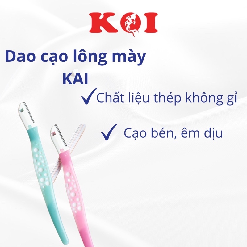 Dao cạo lông mày KAI Nhật _ Dao tỉa chân mày KAI Nhật