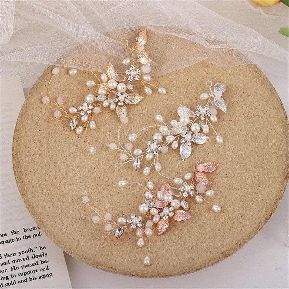 Băng Đô Cài Tóc Cho Đám Cưới|Trâm Cài Tóc Handmade Cho Cô Dâu