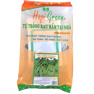 Bộ khay tự trồng rau mầm tại nhà Phú nông Happy Green Cải mầm Italy