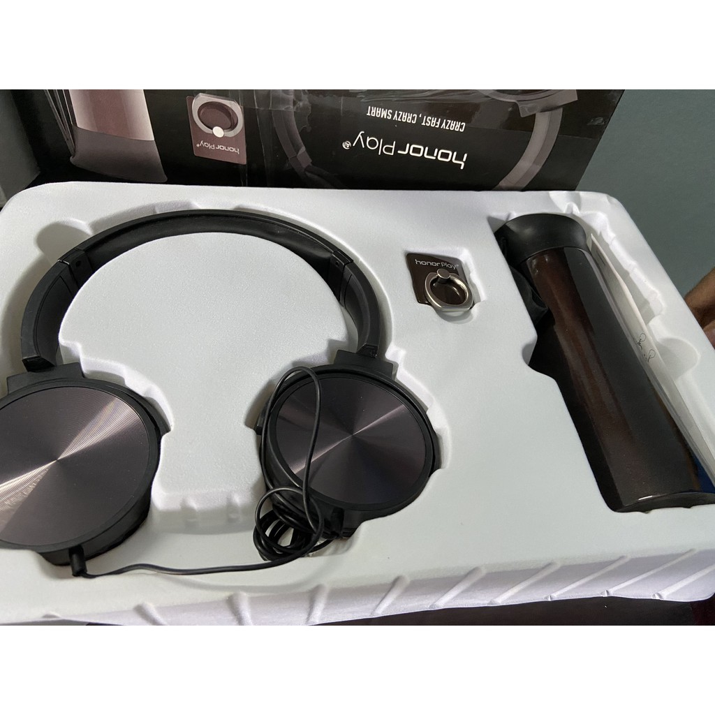 ComBo Bình Giữ Nhiệt + Tai Nghe HVW 607 + Đế giữ điện thoại | BigBuy360 - bigbuy360.vn