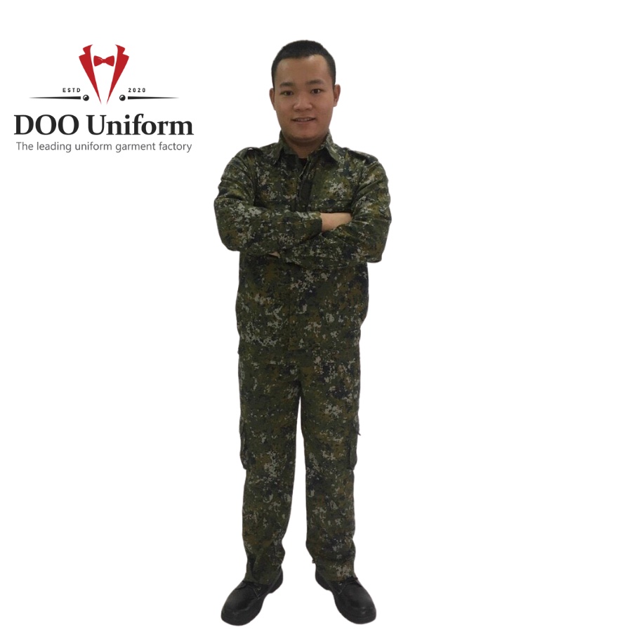 [DOO SAFETY] Bộ đồ bảo hộ full áo quần, vải kaki dày dặn