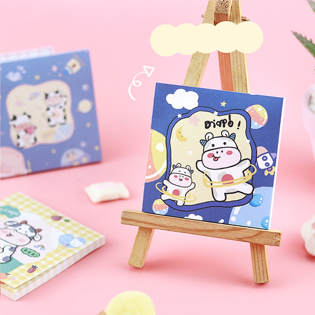 Giấy ghi chú JUJIAJIA nhiều trang họa tiết hoạt hình