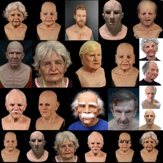 Mặt nạ hóa trang hình phong cách ông già cho halloween