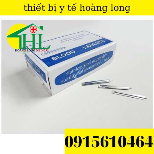 Kim Nặn Mụn Chích Máu Blood Lancets 200 Cái