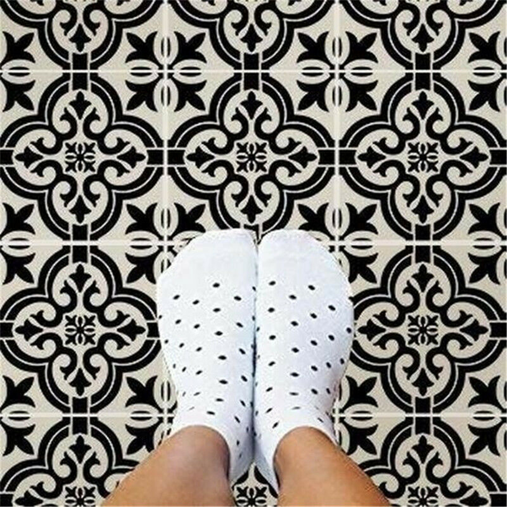 Bộ 6 cái khuôn vẽ trang trí nội thất/đồ dùng kiểu họa tiết cách điệu