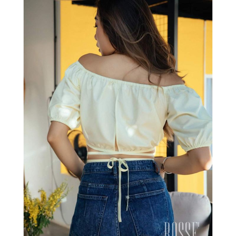 Áo Croptop cột dây Rosse' thời trang thiết kế | BigBuy360 - bigbuy360.vn