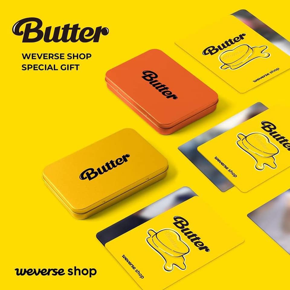 QUÀ PRE-ORDER BUTTER CỦA BIGHIT