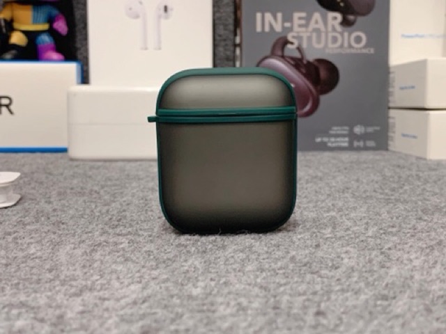 Vỏ Case Airpod 1 - 2 Chính Hãng Likgus - Nhám Chống Sốc Chống Vân Tay