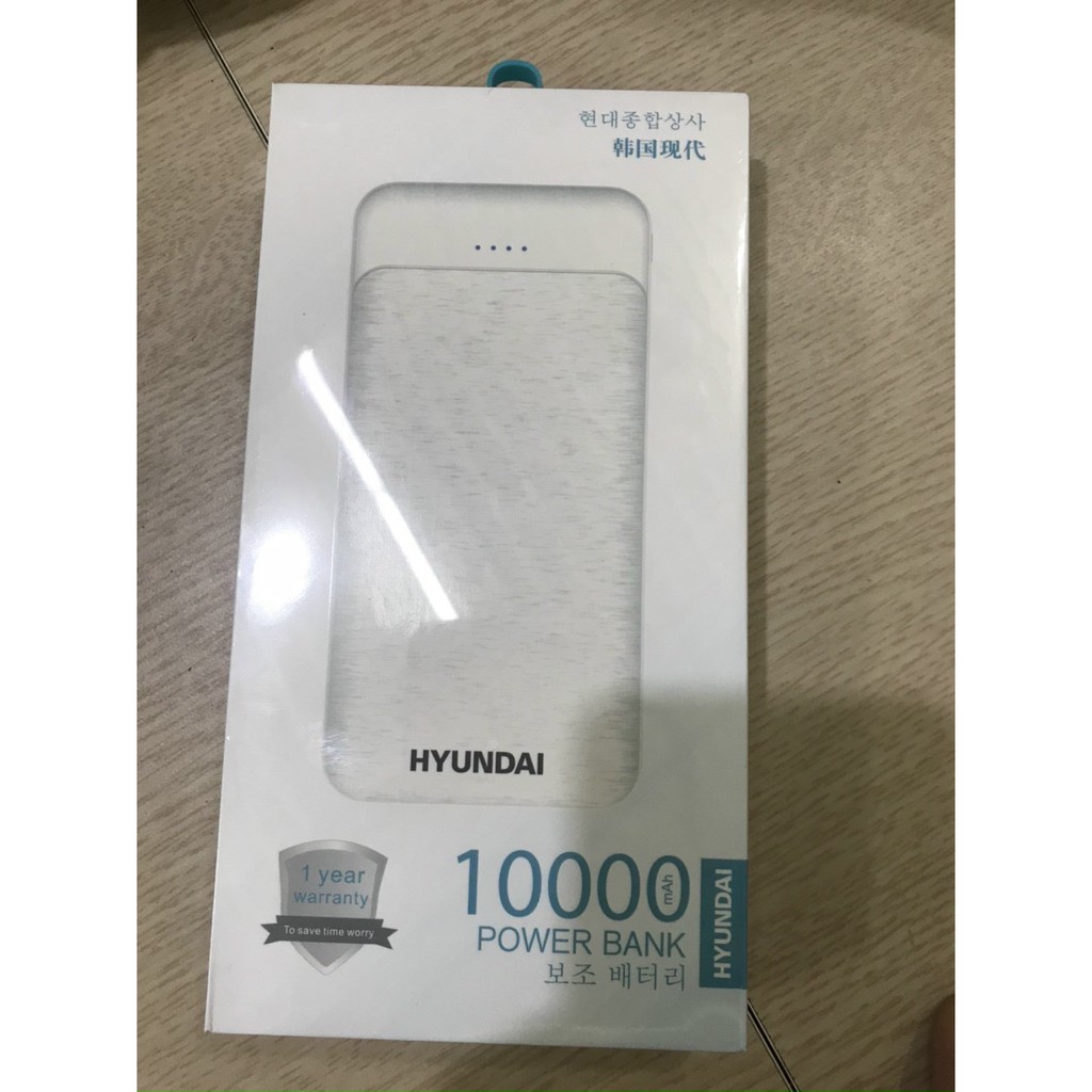 Sạc Dự Phòng HuynDai PB01- 10.000mAh