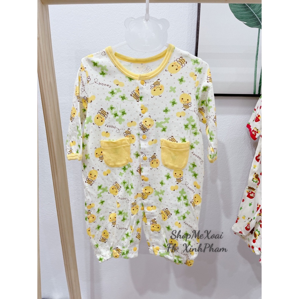 [size 3-6kg] BODY SLEEP XUẤT NHẬT CUTE CHO BÉ IU CHẤT COTTON