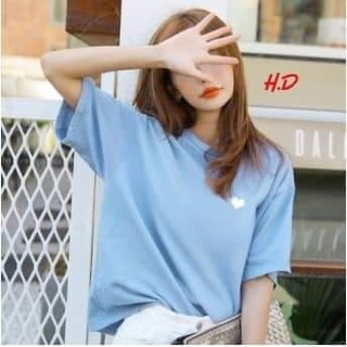 Hot Áo thun phản quang logo tim chất lượng