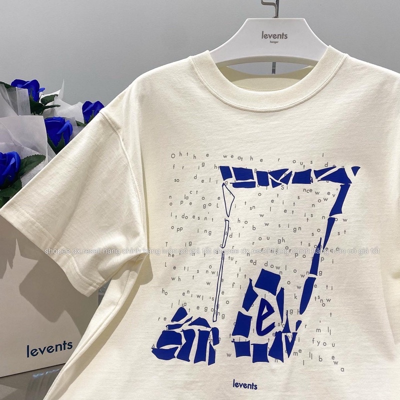 Áo Thun LEVENTS® MUSIK TEE  Tặng Kèm Túi Tote Hoặc Túi Giấy Khi Mua Từ 2SP Levents