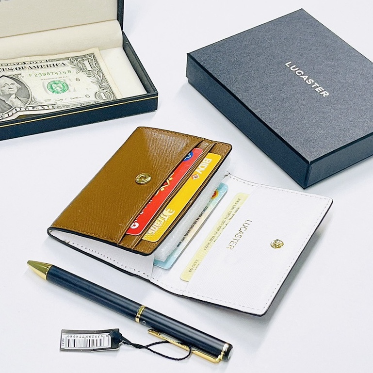 Ví nữ mini da thật cardholder KATE nhập khẩu cao cấp bảo hành 12tháng.