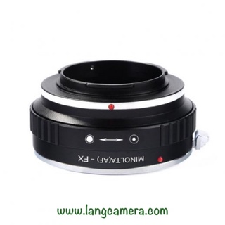 Ngàm chuyển AF-FX hiệu K&F Concept (sử dụng lens Sony-A, Minolta AF trên máy Fujifilm)