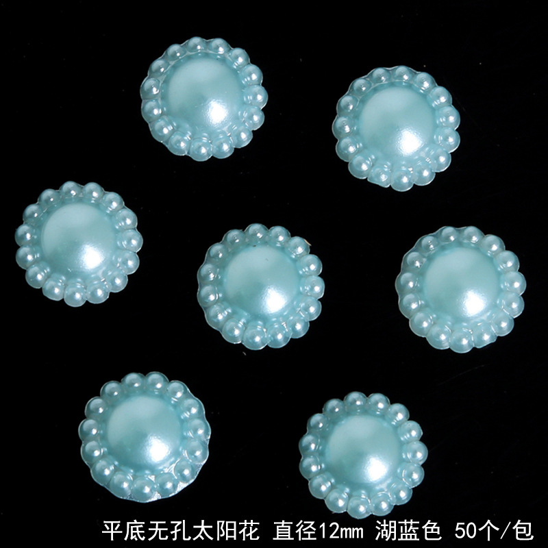 Set 50 Hoa Hướng Dương Nhựa Abs Trang Trí Ốp Lưng Điện Thoại