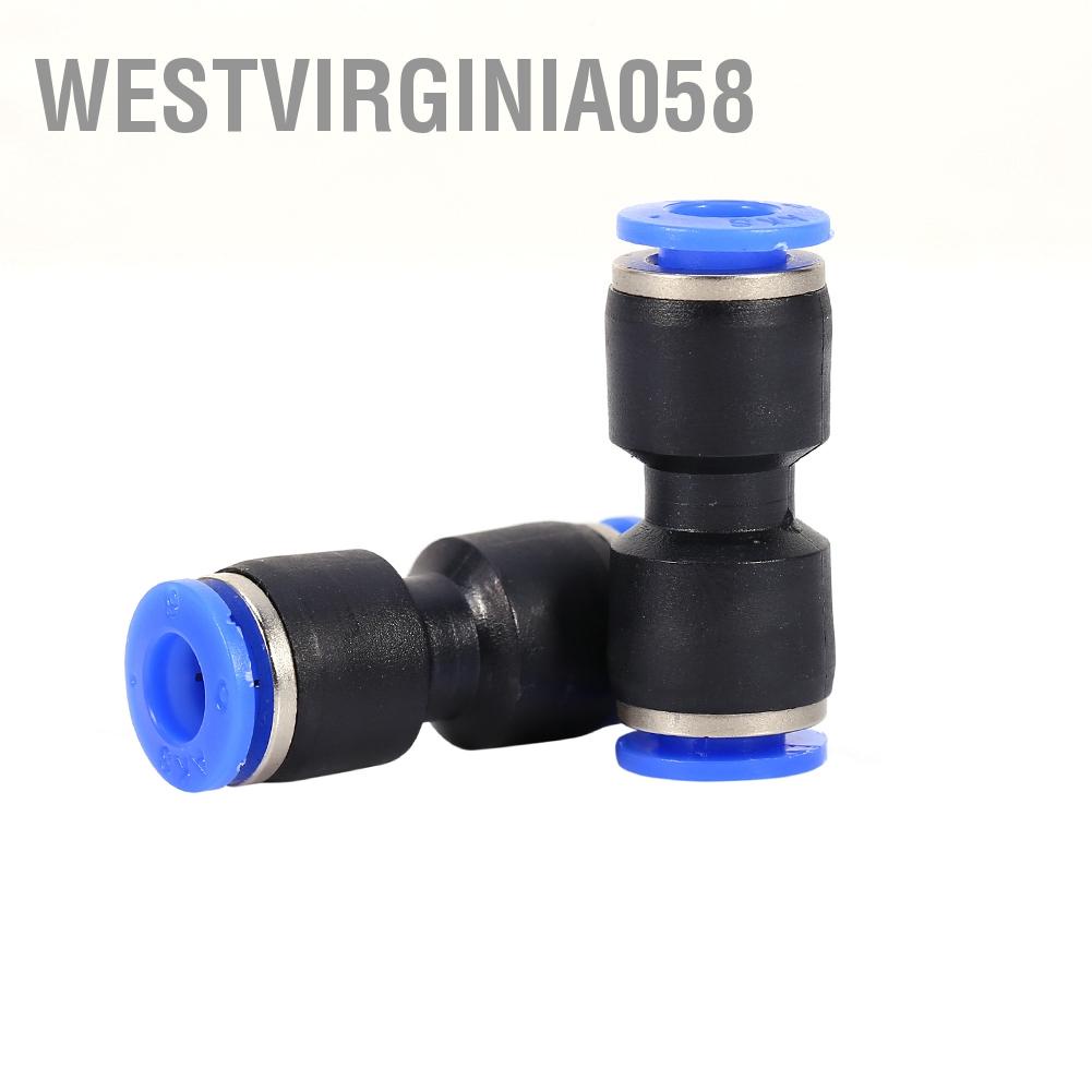 Hàng Hot Đẩy bằng khí nén trong phụ kiện Van không khí Đầu nối ống nước Đầu nối ống nước Hàng giao ngayWestvirginia058