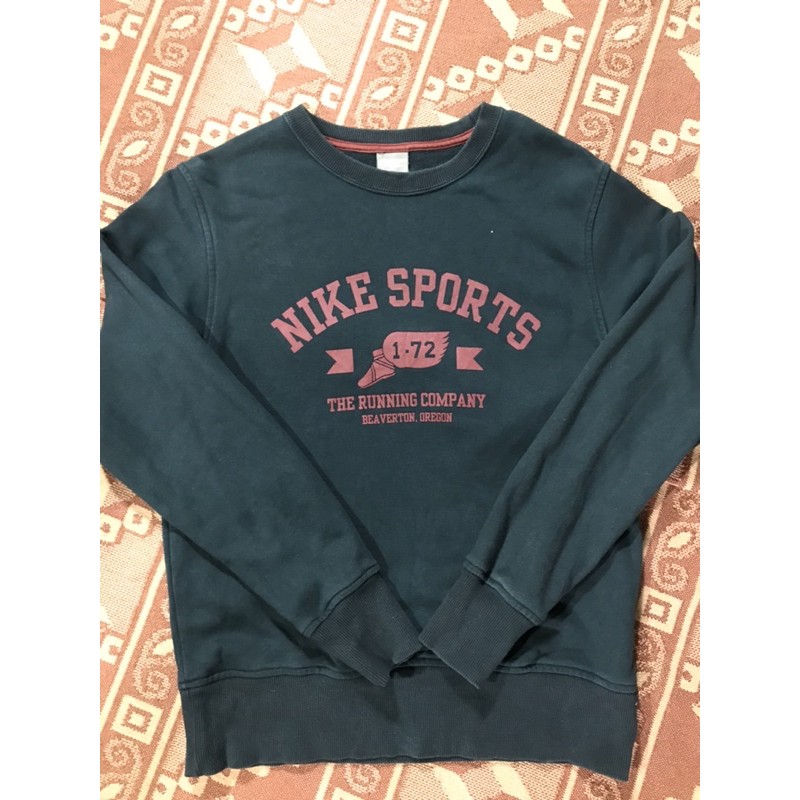 Áo thun dài tay Nike Sports màu xanh đen size M