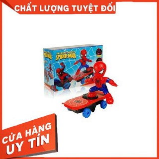 Siêu nhân nhện đi xe cân bằng