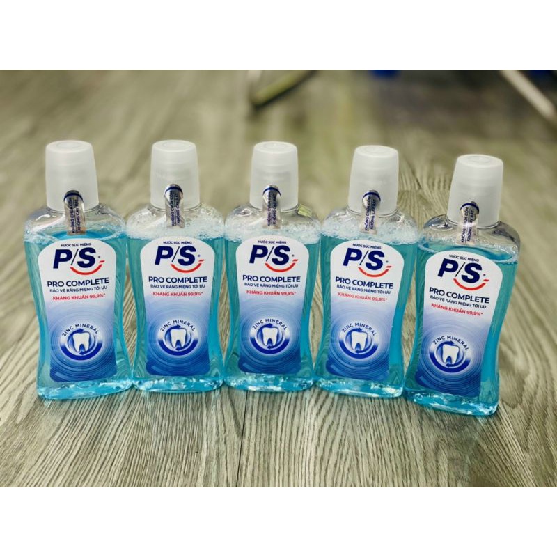 Nước súc miệng PS ( combo 5 chai mỗi chai 130ml)