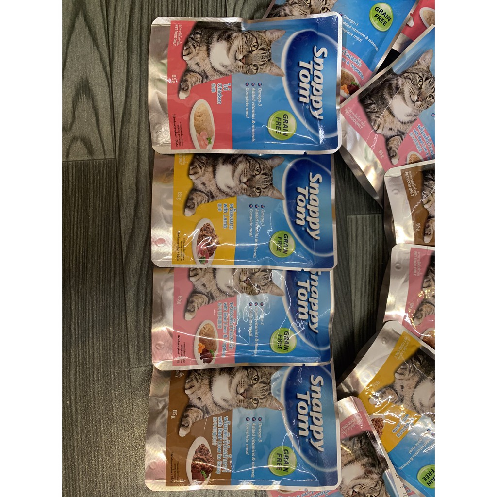 PATE SNAPPY CHO MÈO GÓI 85G