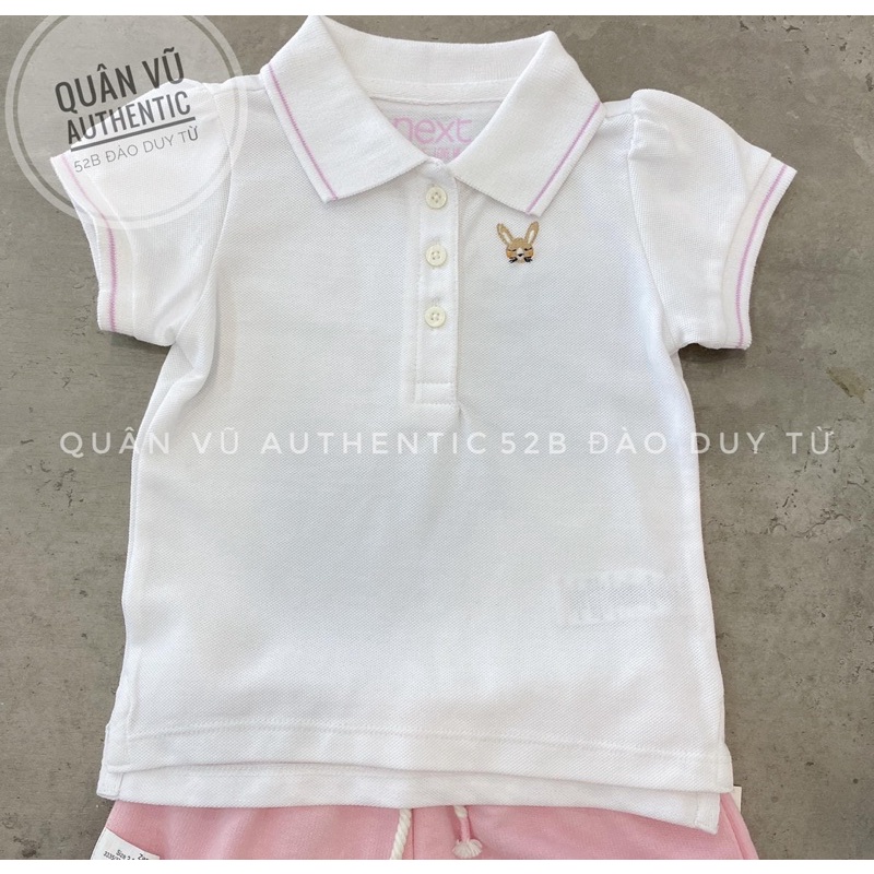 ÁO POLO BÉ GÁI NEXT AUTHENTIC