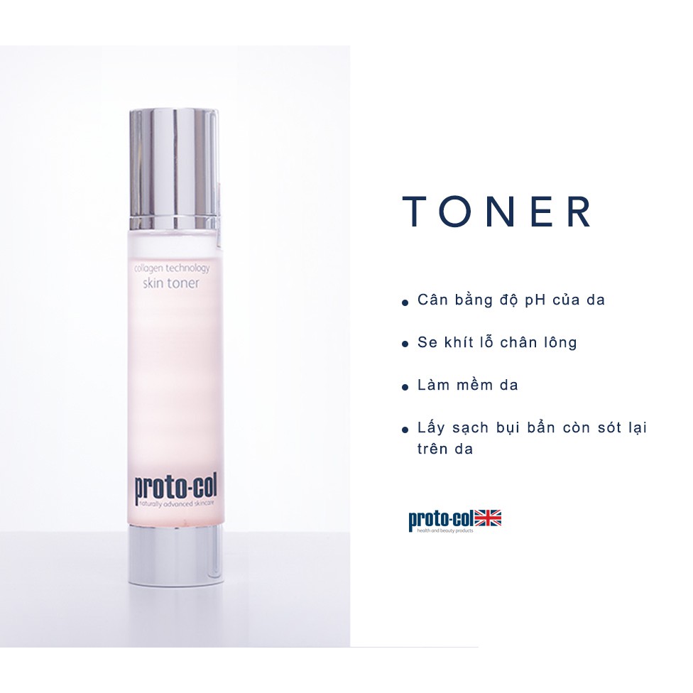 [giá dùng thử] Kho Sỉ Nước Hoa Hồng Collagen Proto-col 120ml