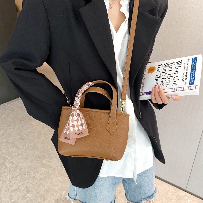 Túi tote Đeo Vai Chất Liệu Da PU Màu Trơn Thời Trang Cho Nữ CK1321