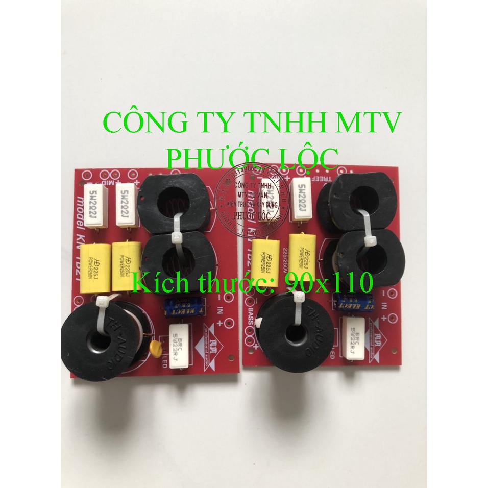 BO MẠCH PHÂN TẦN 1BASS-2TRESS - 1 CẶP