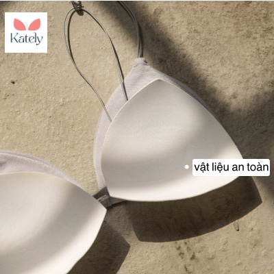 Áo bra dây mảnh, không gọng, khoe lưng quyến rũ, chất liệu cotton mềm mịn, thấm hút mồ hôi, co giãn tốt | BigBuy360 - bigbuy360.vn