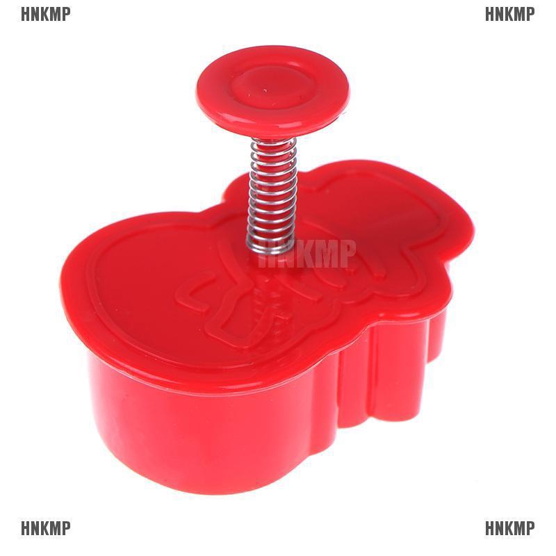 Set 4 khuôn nhấn bánh quy chủ đề giáng sinh 3D