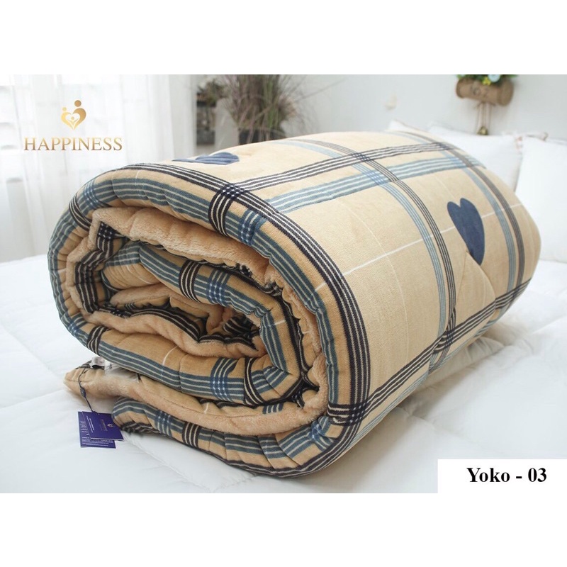 Chăn lông thỏ yoko chính hãng happiness việt nam 5kg