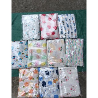 Combo 2 Khăn xô Aden  100% Chất Siêu Mềm 1m2