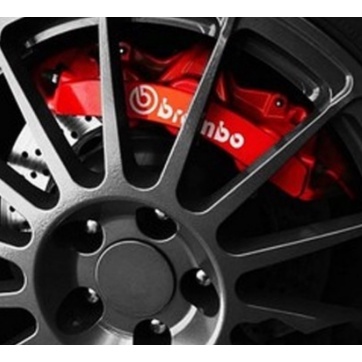 Bộ 2 ốp độ má phanh đĩa Brembo KIM LOẠI phong cách thể thao và đẳng cấp cho ô tô xe hơi