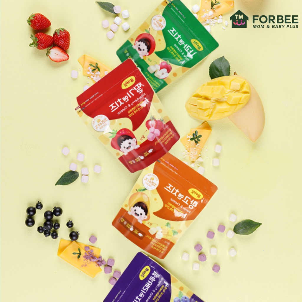 Snack Sữa Chua Khô Naebro - Sữa chua sấy khô cho trẻ từ 6 tháng tuổi - FORBEE