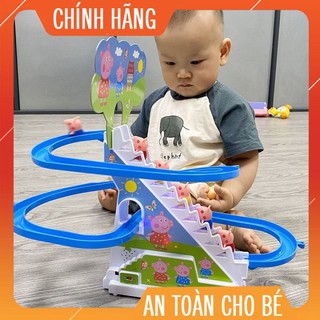ĐỒ CHƠI LỢN PEPPA LEO CẦU THANG PHÂT NHẠC VÀ PHÁT SÁNG