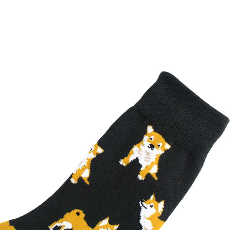 Xiangbao Vớ Ống Vừa In Hình Động Vật Hoạt Hình Vui Nhộn Phong Cách Harajuku Cho Nữ