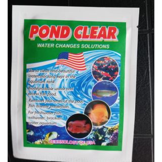 Pond clear - giải pháp ít thay thế nước hồ cá