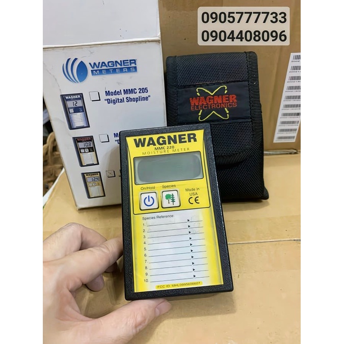 Đồng hồ đo độ ẩm gỗ Wagner MMC-220