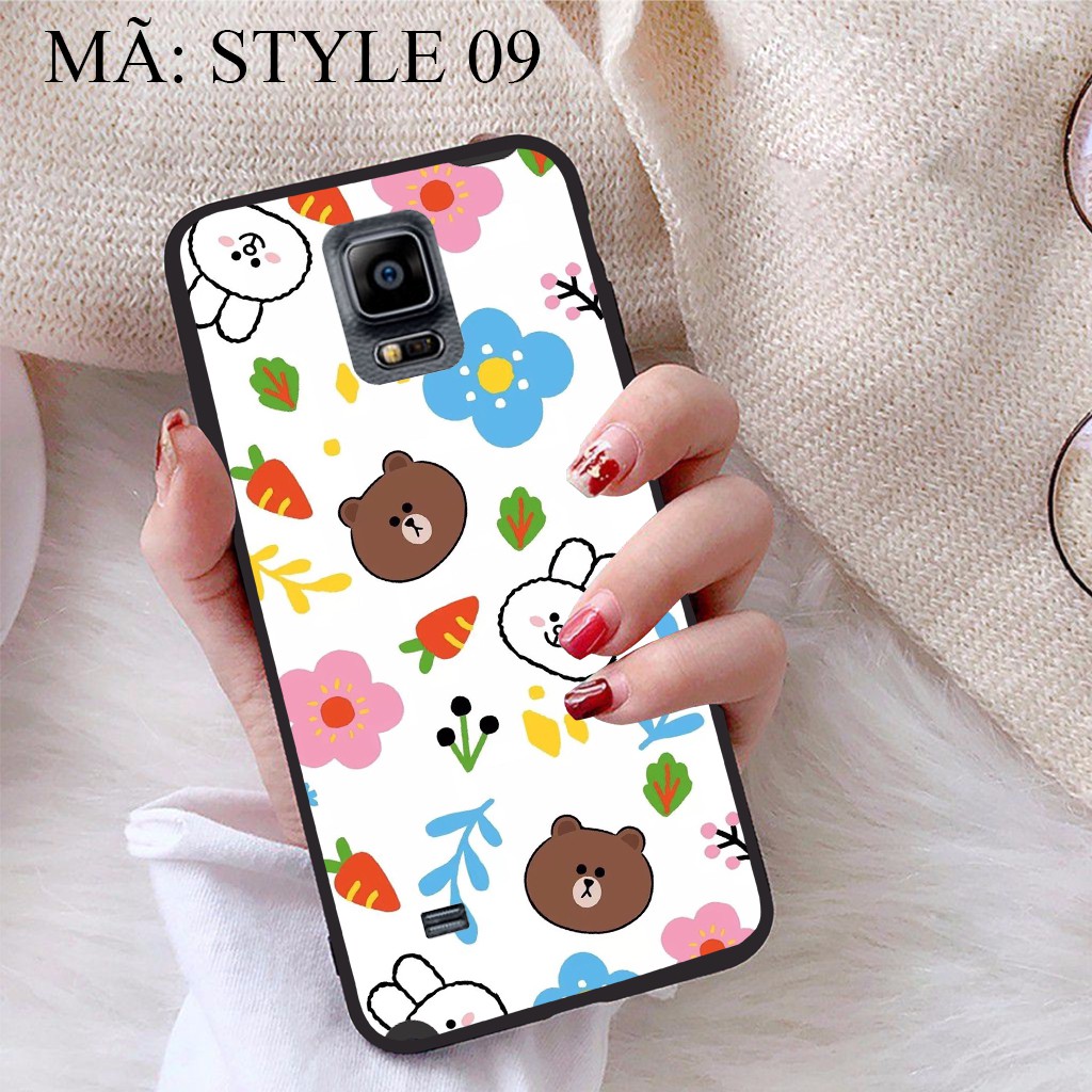 Ốp lưng Samsung Note 4 viền dẻo TPU BST Phong cách