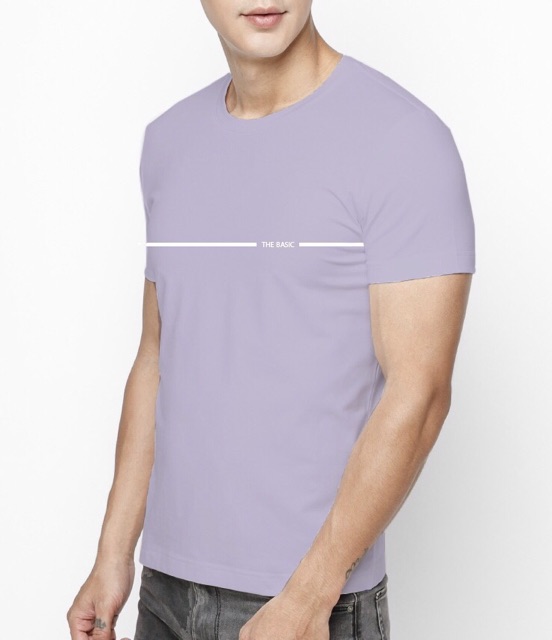 ÁO THUN NAM CỔ TRÒN 100% cotton, mịn mát AN131