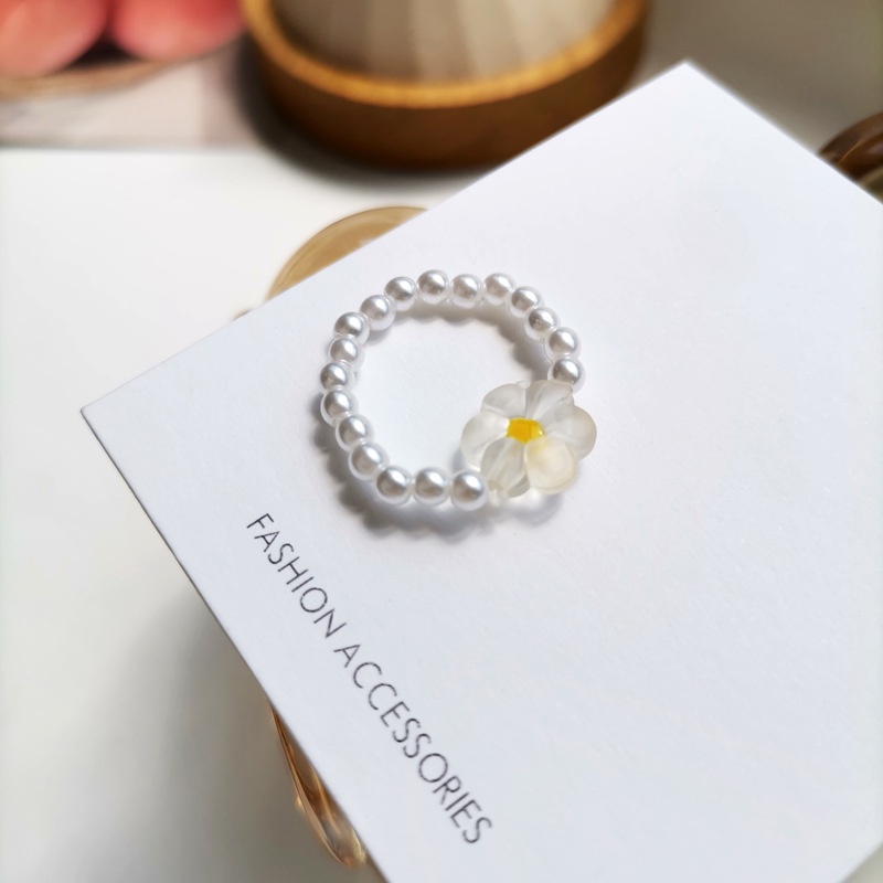 Nhẫn Hình Hoa Phong Cách Hàn Quốc Dễ Thương