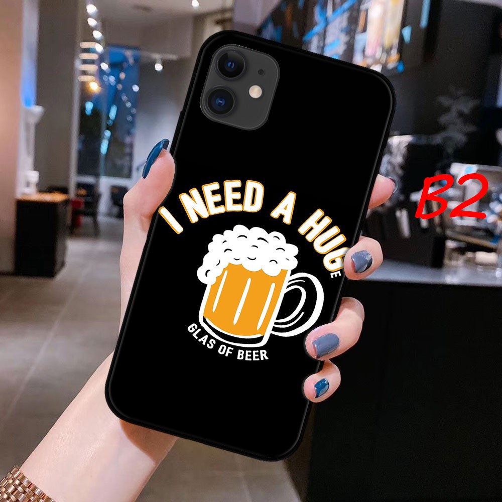 Ốp điện thoại hình ly bia đặc sắc cho iPhone 11 Pro Max XS MAX XR X 8 7 6s 6 Plus SE 2020