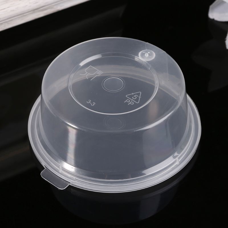 (Hàng Mới Về) Set 10 Cốc Nhựa 74ml Dùng Một Lần Đựng Đồ Chơi Slime Tiện Dụng