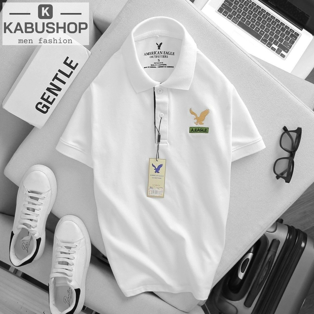 Áo thun nam có cổ A01TSW ngắn tay basic vải cá sấu cao cấp | BigBuy360 - bigbuy360.vn